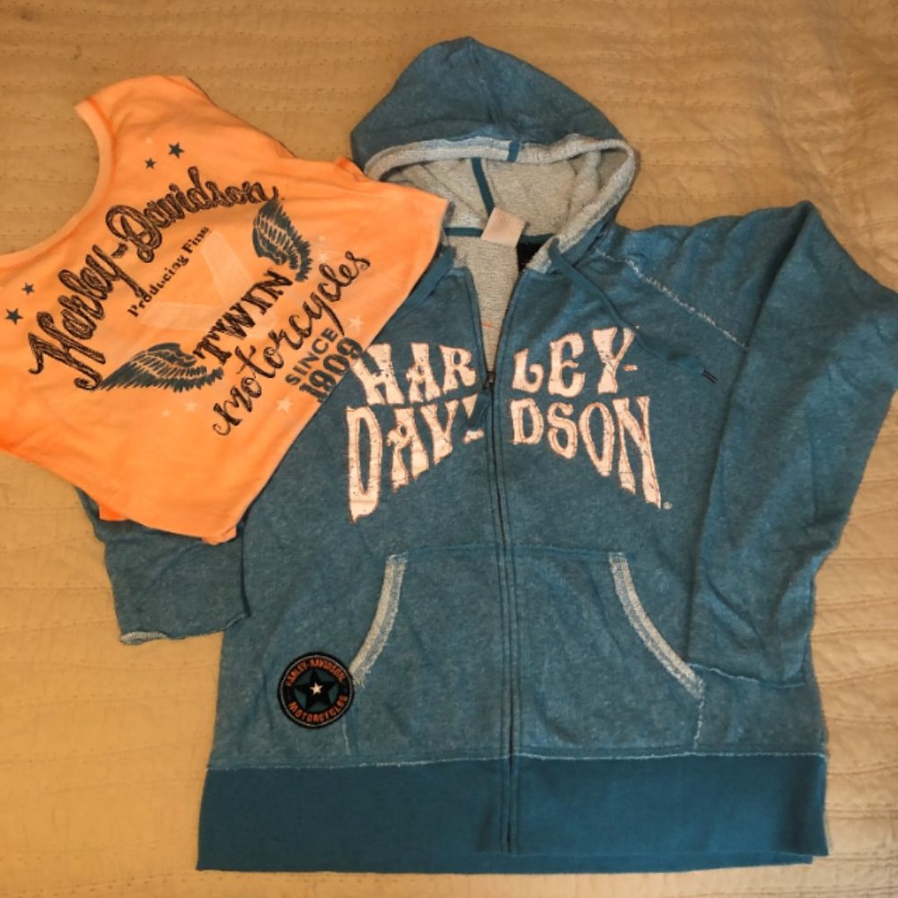 Harley Davidson Hoodie, Tshirt & tank